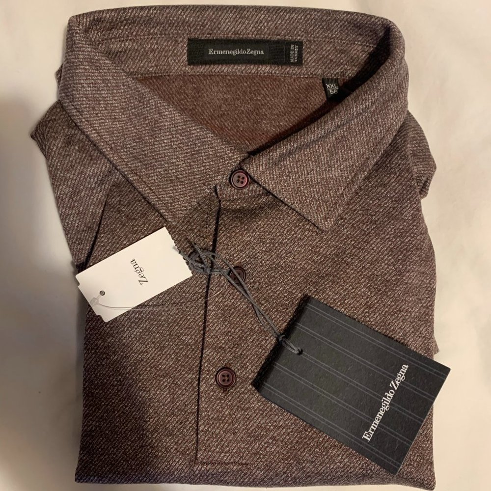 Ermenegildo Zegna Polo Shirt XXL (Fits like a L)